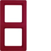 Rahmen rot, samt 2-fach 10126062 