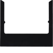 Rahmen eckig sw Glas 13196616 