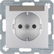 Schuko-Steckd.alu 47491404 