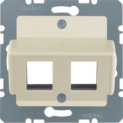 Zentralplatte ws f.Krone Modular-Jack 146402 