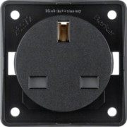 Steckdose sw mit Schutzkontakt 9626205 
