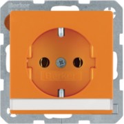 SCHUKO-Steckdose m.Beschriftungsfeld 47506007 