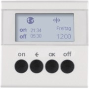 KNX-Funk Zeitschaltuhr polarweiß matt 85745288 