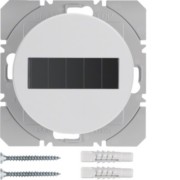 KNX-Funk Wandsender 1fach polarweiß glänze 85655139 