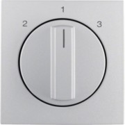 Zentralstück mit Drehknopf 3S B.7 alu 1084140400 
