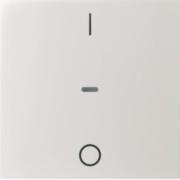 Abdeckung Tastsensor-Modul 1-fach weiß 80962282 