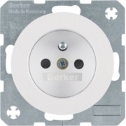 Steckdose pows/gl m.Schutzkontaktstift 6765762089 