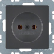 Steckdose anth/sa o. Schutzkontakt 6167036086 