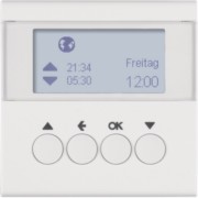 Jalousie-Schaltuhr polarweiß matt 85741188 