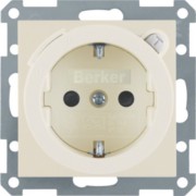 SCHUKO-Steckdose ws/gl m.FI-Schutzschalt. 47088982 