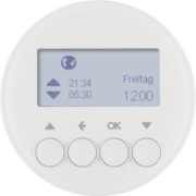 Jalousie-Schaltuhr polarweiß glänzend 85741139 