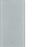 Glas-Sensor 1fach alu 75141034 