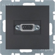 Steckdose VGA m.Klemmen, anthrazit 3315411606 