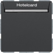 Relais-Schalter Hotelcard anthrazit matt 16409906 