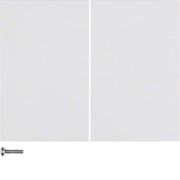 KNX-Funk Taste 2fach polarweiß glänzend 85146179 