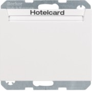 Relais-Schalter Hotelcard polarweiß glänzend 16417119 