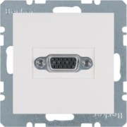 Steckdose VGA polarweiß glänzend 3315408989 