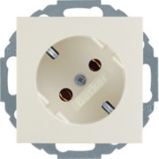 SCHUKO-Steckdose ws/gl 45 Grad 47278982 