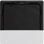 Abdeckung für KNX RTR/RC polarweiß, samt 80960129 