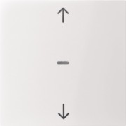 Abdeckung Tastsensor-Modul 1-fach polarweiß 80961289 