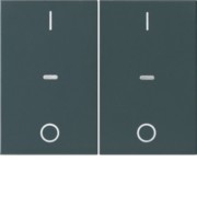 Abdeckung Tastsensor-Modul 2-fach anthrazit 80962375 