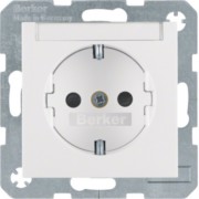 Schuko-Steckdose pws + Beschriftungsfeld 41491909 