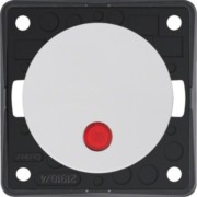Kontroll-Wippschalter pows/gl 12V rt Linse 937622539 