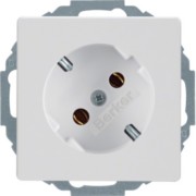 SCHUKO-Steckdose polarweiss, samt 47276089 