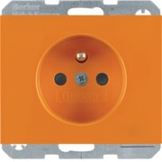 Steckdose Glas or/gl Kontroll-LED 6765097014 