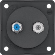 Antennen-Steckdose TV/SAT sw 9456005 