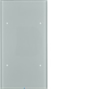 Glas-Sensor 2fach alu 75142034 