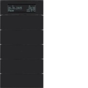 Tastsensor 5fach Glas schwarz 75665592 
