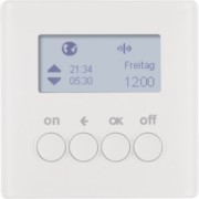 KNX-Funk Zeitschaltuhr polarweiß samt 85745229 