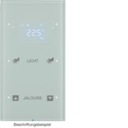 Touchsensor 2fach Glas polarweiß 75642150 