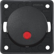 Kontroll-Wippschalter anth/ma 12V rt Linse 937622535 