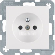 Steckdose pws/gl m.Schutzkontakt 6765768989 