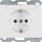 SCHUKO-Steckdose pws m.Beschriftungsfeld 47387009 