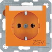 Schuko-Steckdose or Aufdruck ZSV 47501914 