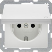 SCHUKO-Steckdose m.Klappdeckel 47516089 