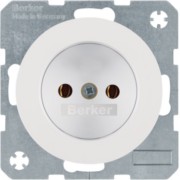 Steckdose pows/gl o. Schutzkontakt 6167032089 