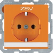 SCHUKO-Steckdose m.Beschriftungsfeld 47506014 