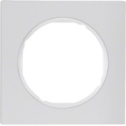 Rahmen Alu/pows 1fach, rund 10112274 