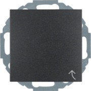 Schuko-Steckd.anth/matt mit Klappdeckel 47441606 