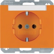 SCHUKO-Steckdose or m.Beschriftungsfeld 47397014 