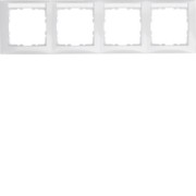Rahmen 4-fach polws/glanz m.Beschriftungsfeld 10248919 