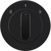 Zentralstück mit Drehknopf 3S R.1/R.3 schw 1084204500 