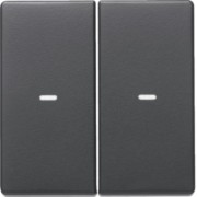 Tast-Abdeckung 2f. anth 80960326 