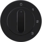 Zentralstück mit Drehknopf 3S R.1/R.3 schw 1096204500 
