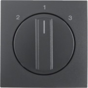 Zentralstück mit Drehknopf 3S B.3/B.7 anth 1084160600 