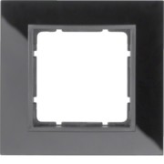 Glasrahmen schwarz 1fach 10116616 
